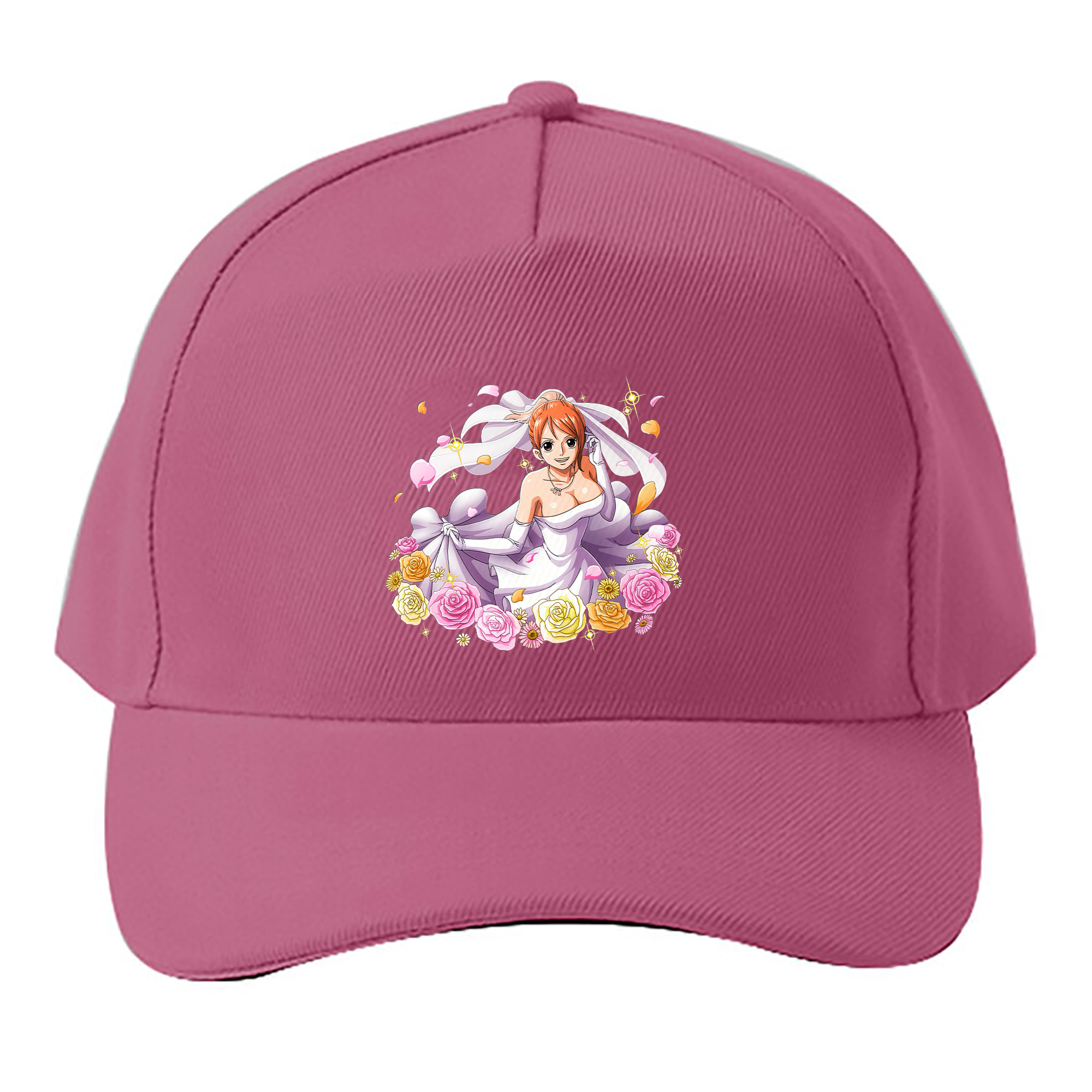 （画像用） ワンピース ナミ ONE PIECE Nami ベースボールキャップ 綿100％ 男女兼用 帽子 スポーツ